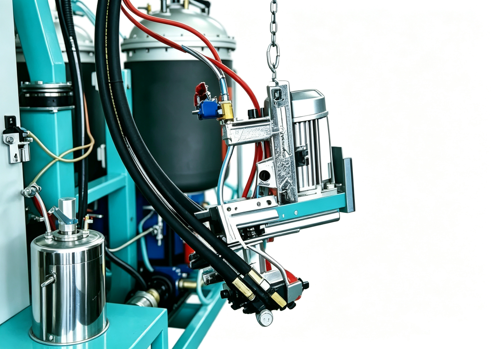 PU Foam Machine for Bicycle Solid Tires-2