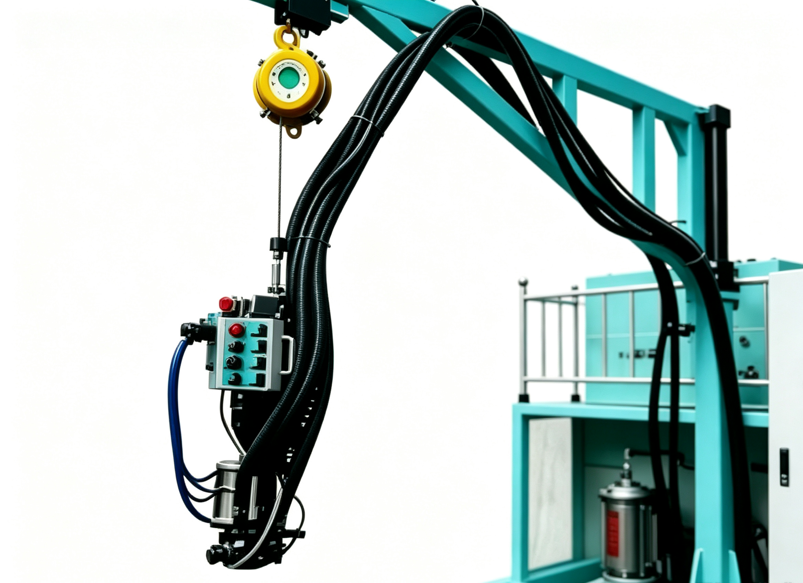PU Foam Machine for Rail Transit Curve Vibration Pads-3