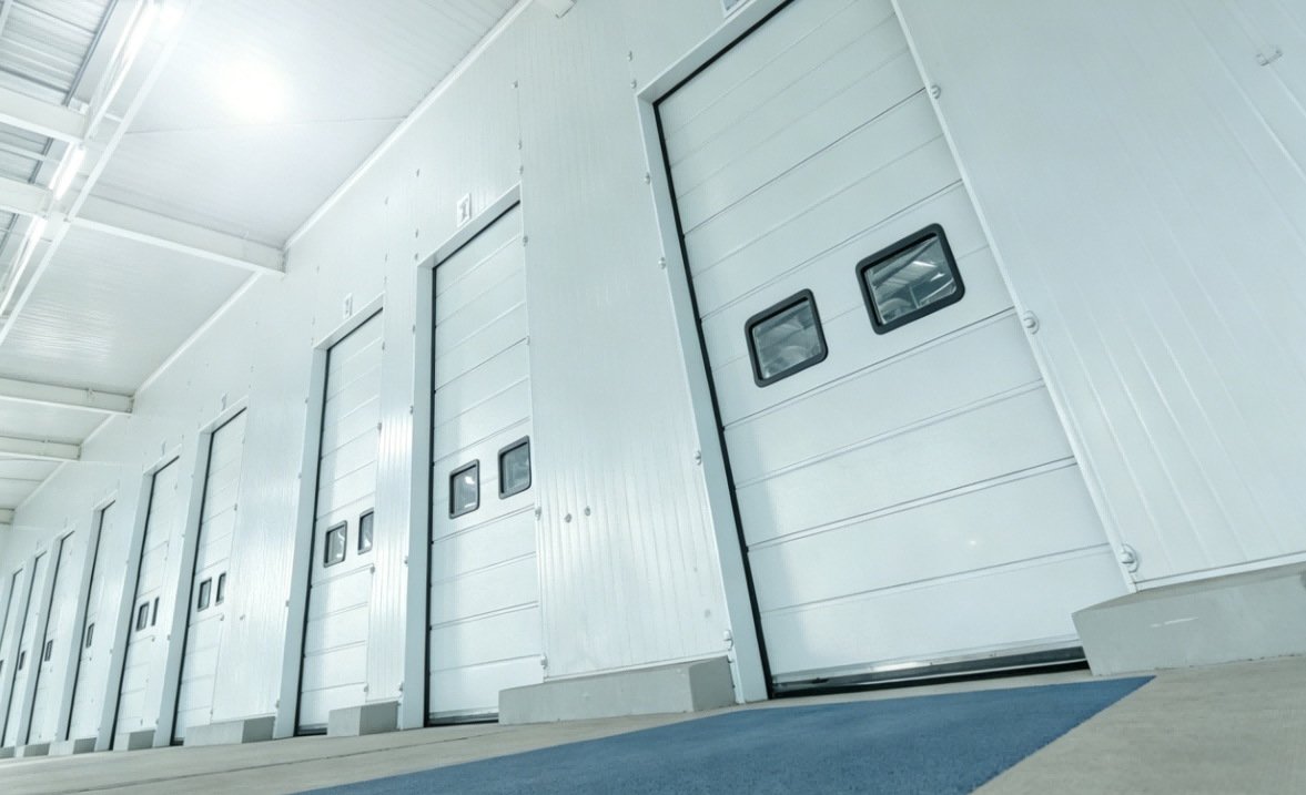 Insulated cold-storage doors and wall panels
