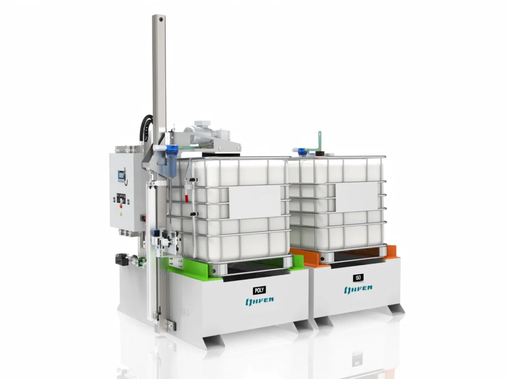 Automatic PU Feeding and Premixing Station | IBC Supply