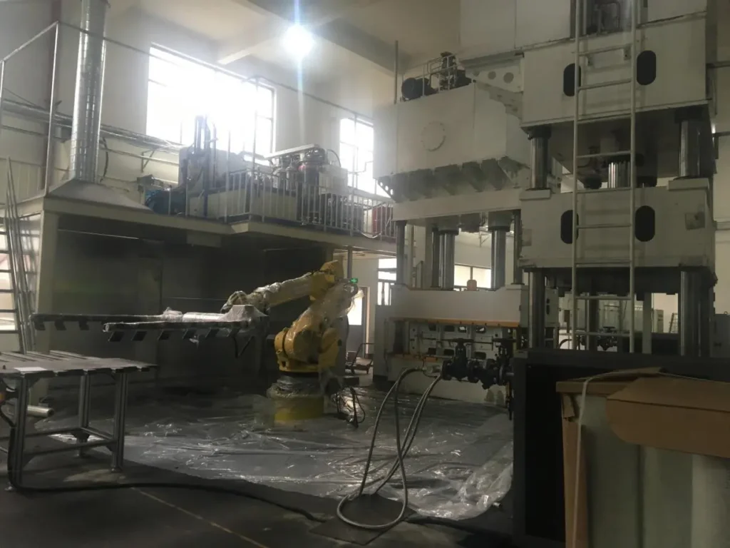 Automobile Acoustic Pad Foaming Line Upgrade Case Jiangsu-1