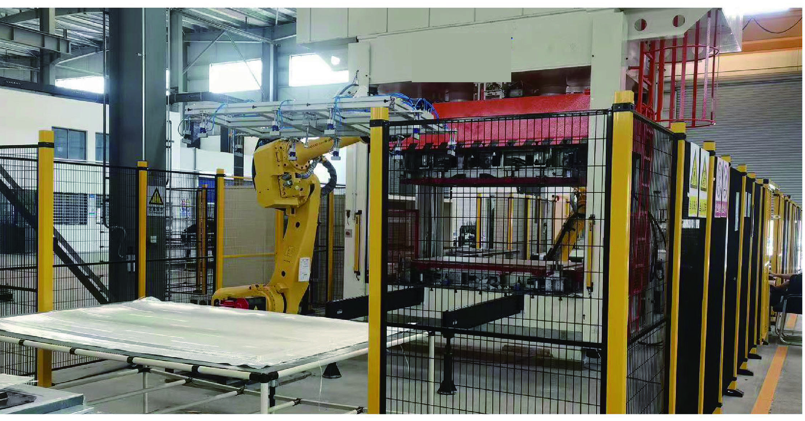 Polyurethane Machinery for HP-RTM Preforming Line Solution | Composite Parts Production Line