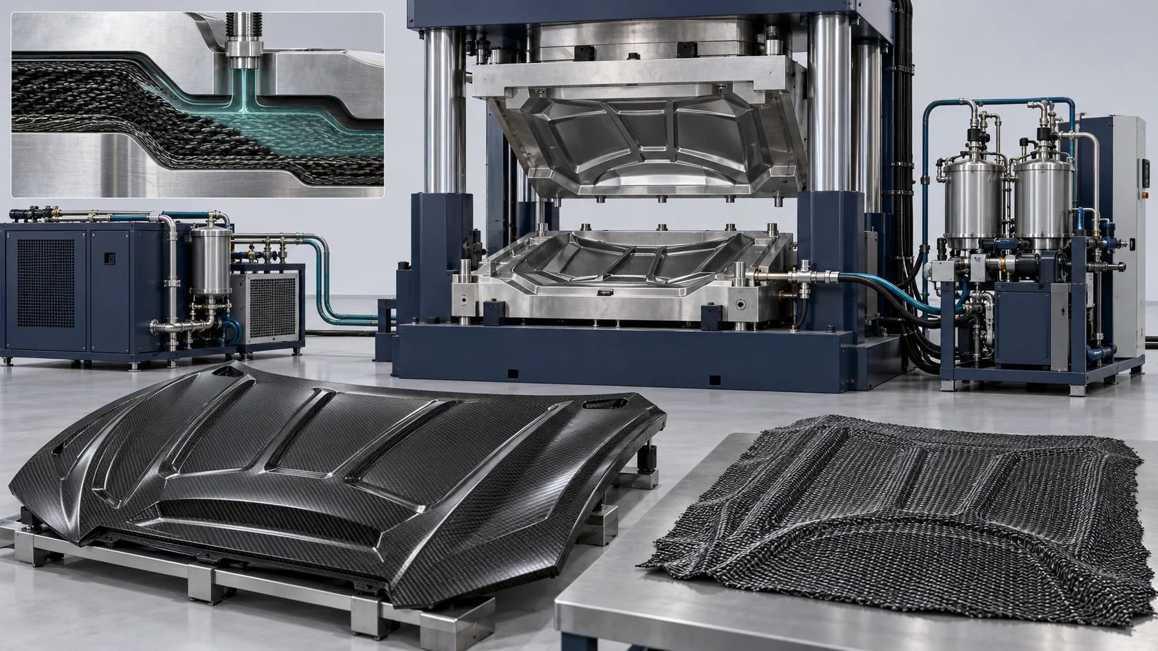 Advanced Composites HP-RTM Solution Banner background