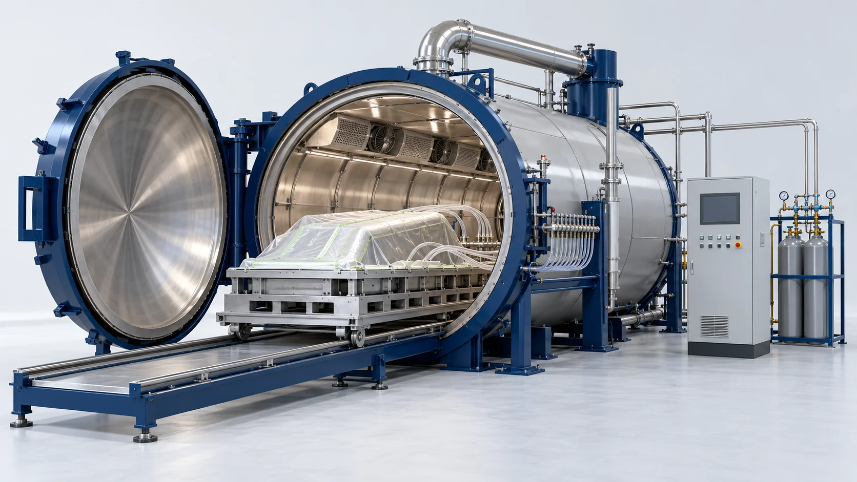 Precision High-Pressure Autoclave Consolidation for Aerospace Composites