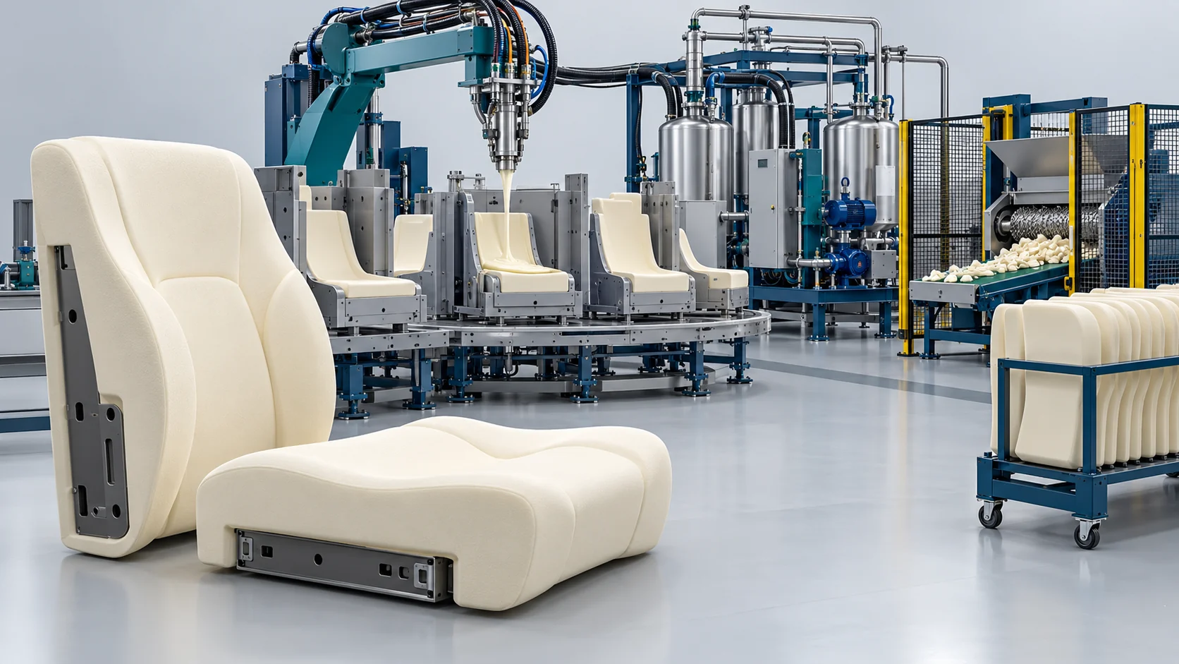 Auditorium Theater Seating PU Line Project in Kazakhstan