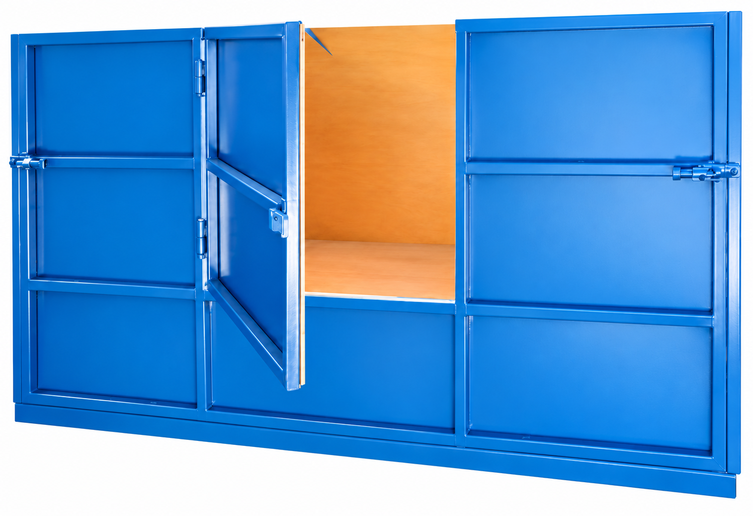 Rectangular foam box mold reference configuration
