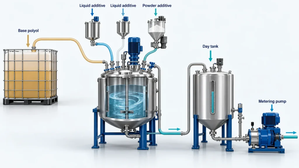 Polyol Formulation in Polyurethane Production: Role and Control