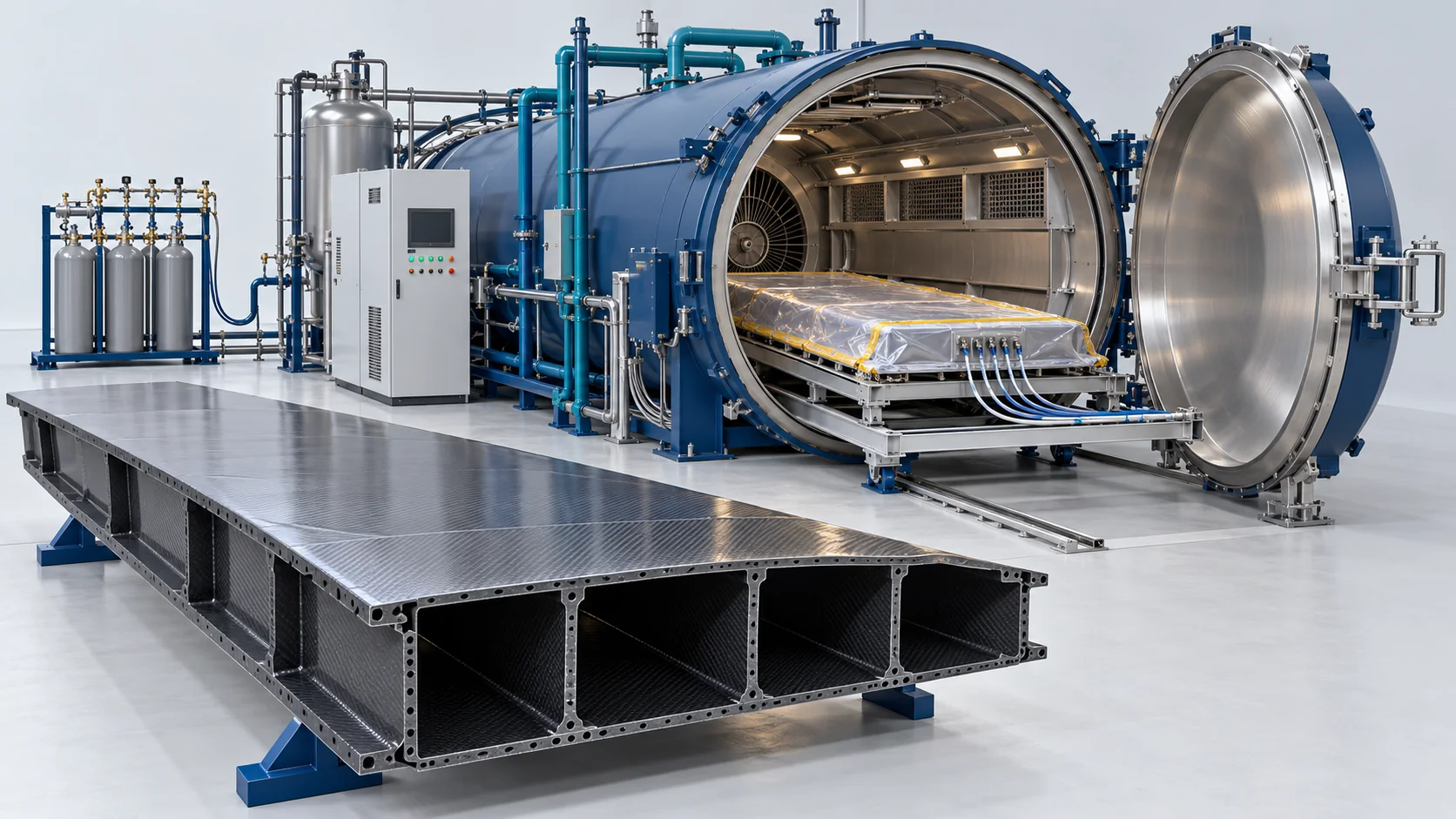 Commercial Aircraft Wingbox Autoclave Project in China