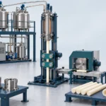 Continuous MC Nylon Rod Casting Solution