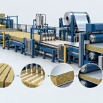 Continuous Rock Wool Sandwich Panel Line | Insulation Panels