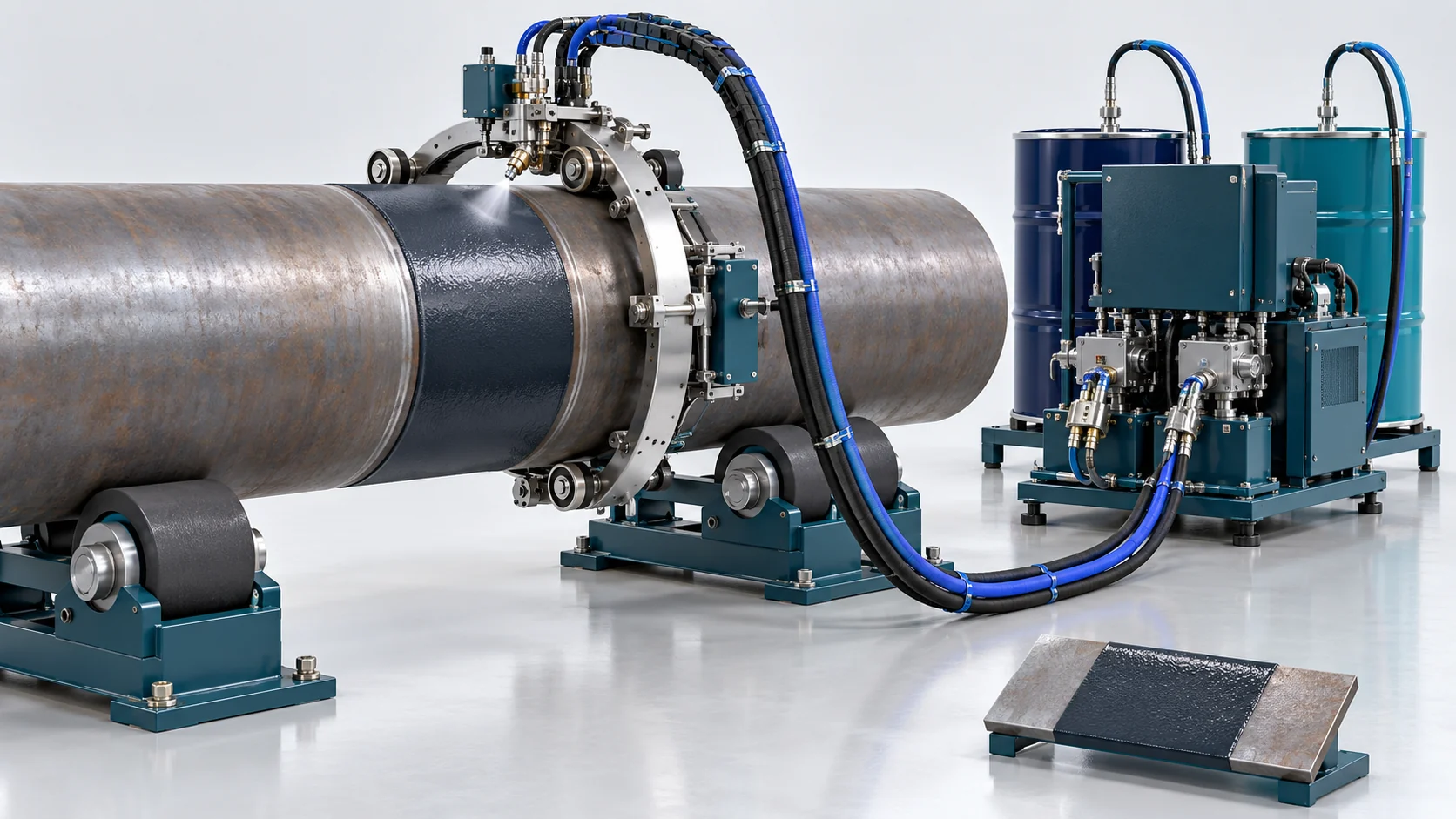 Cross-Country Gas Pipeline Joint Coating Project in China
