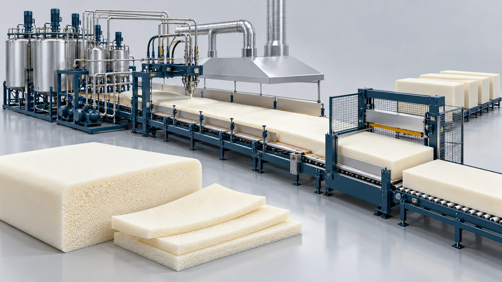 Sponge Foam Turnkey Plant