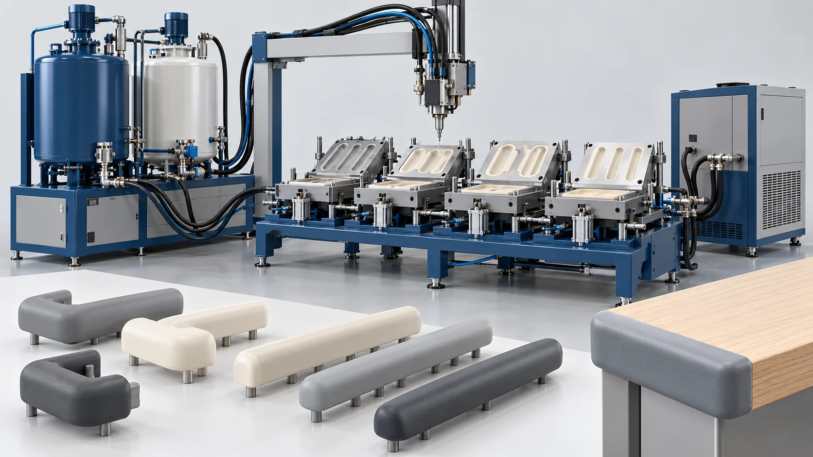 Furniture Protective Component Line Project in Argentina