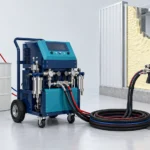 Hydraulic PU Spray Rig | Cold Storage Insulation