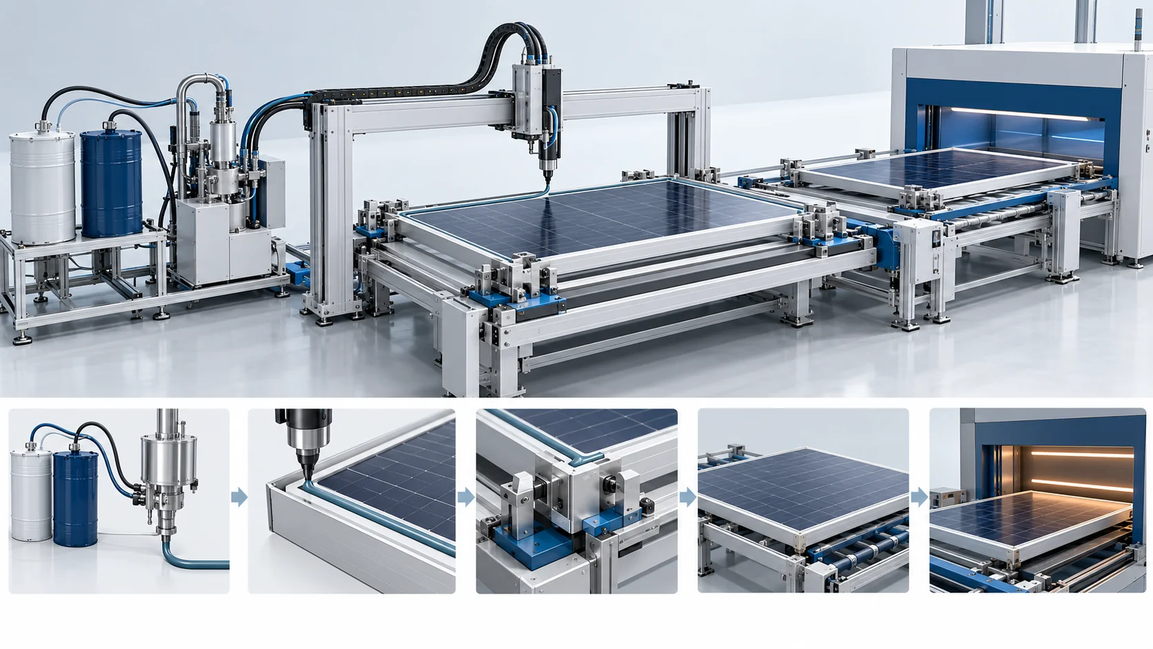 HJT Dual-Glass Framing Line Upgrade Project in China