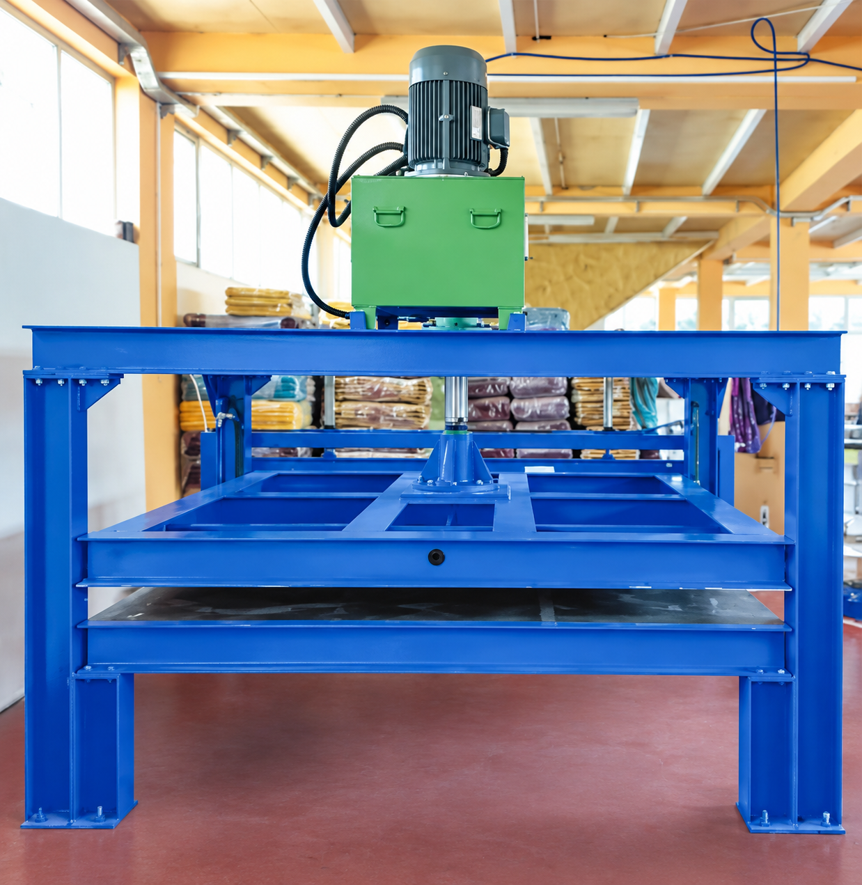 Mattress Compression and Sealing Machine | Foam Block Packaging