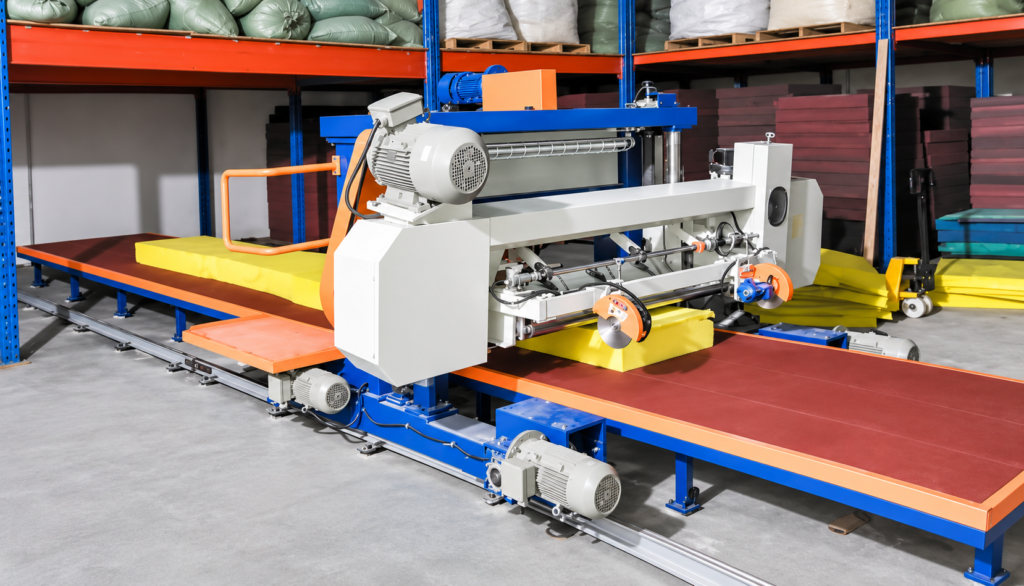 High Density Rail Foam Slicer | High Density Foam Sheets