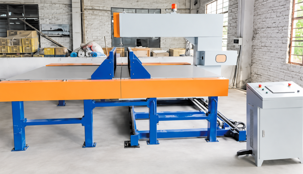 Automatic Vertical Foam Cutter | Foam Block Conversion
