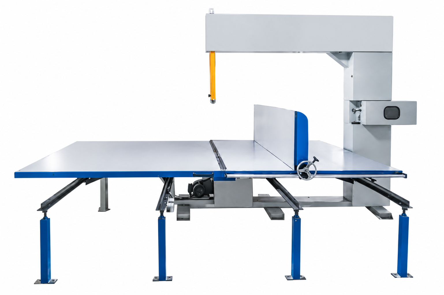 Manual Vertical Foam Cutter — equipment photograph