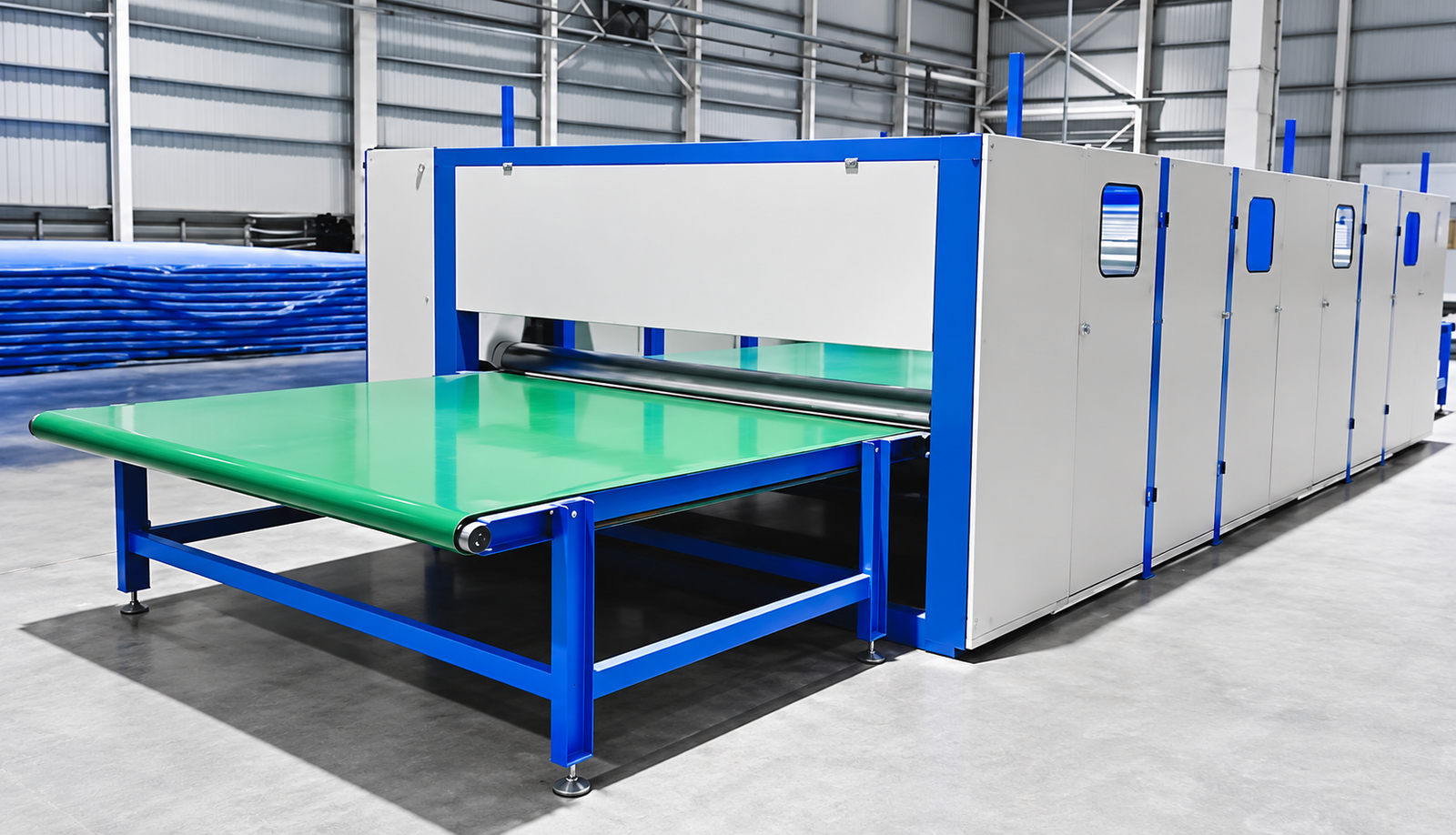 Foam Cell Opening Compression Machine — equipment photograph