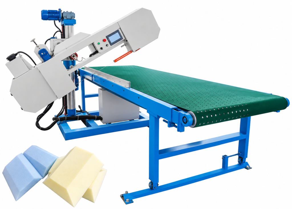 Automatic Foam Angle Cutter | Furniture Foam Components