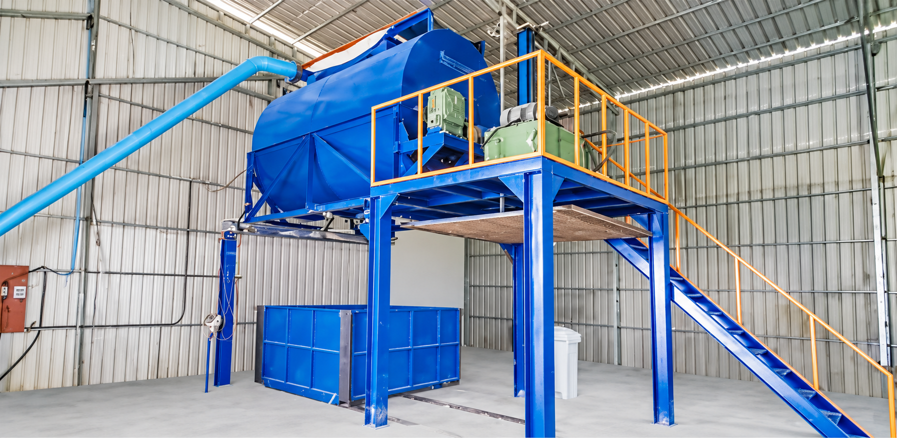 Rebond Foam Production Machine — equipment photograph