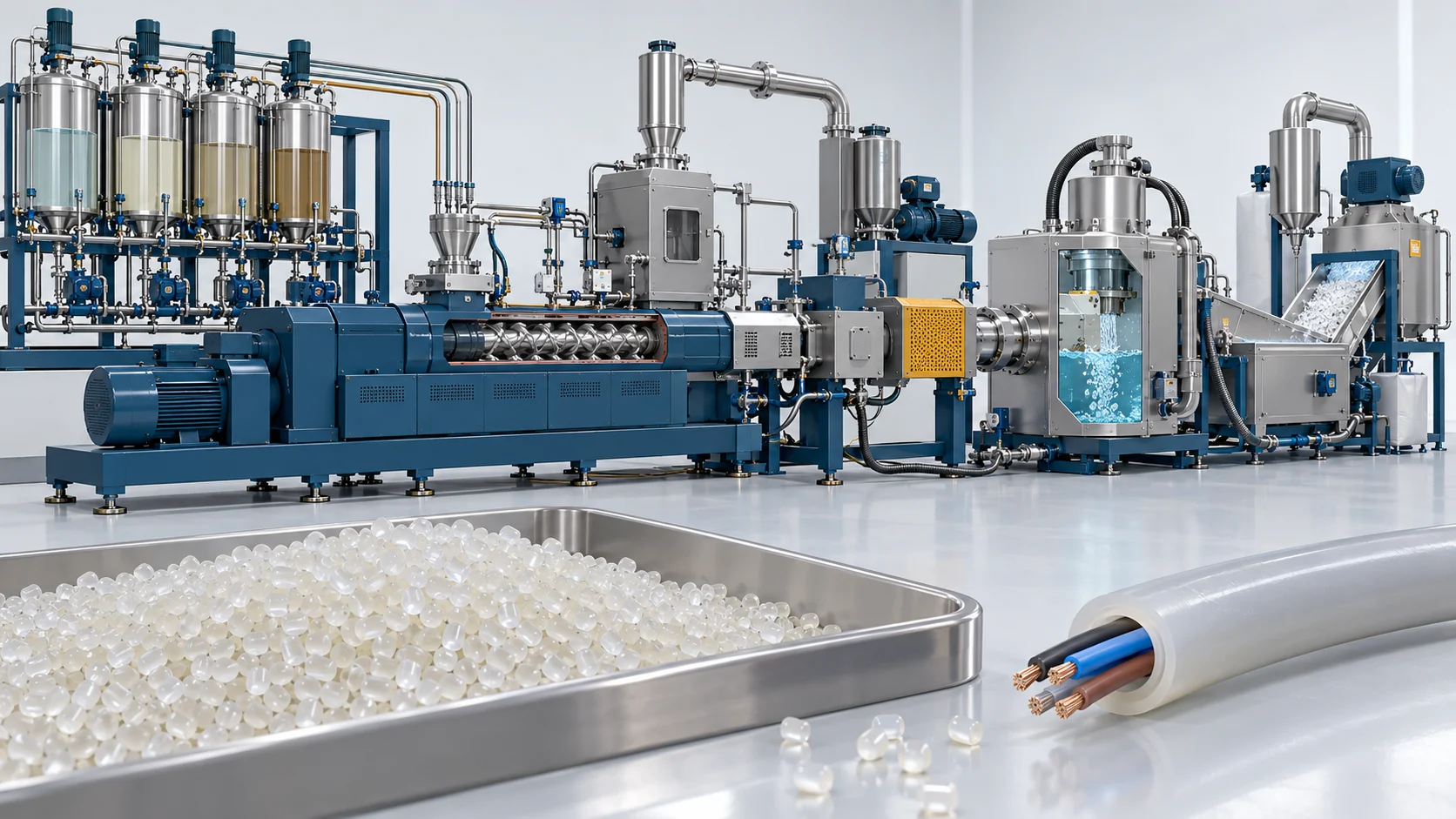 TPU Reactive Extrusion Plant Project in China
