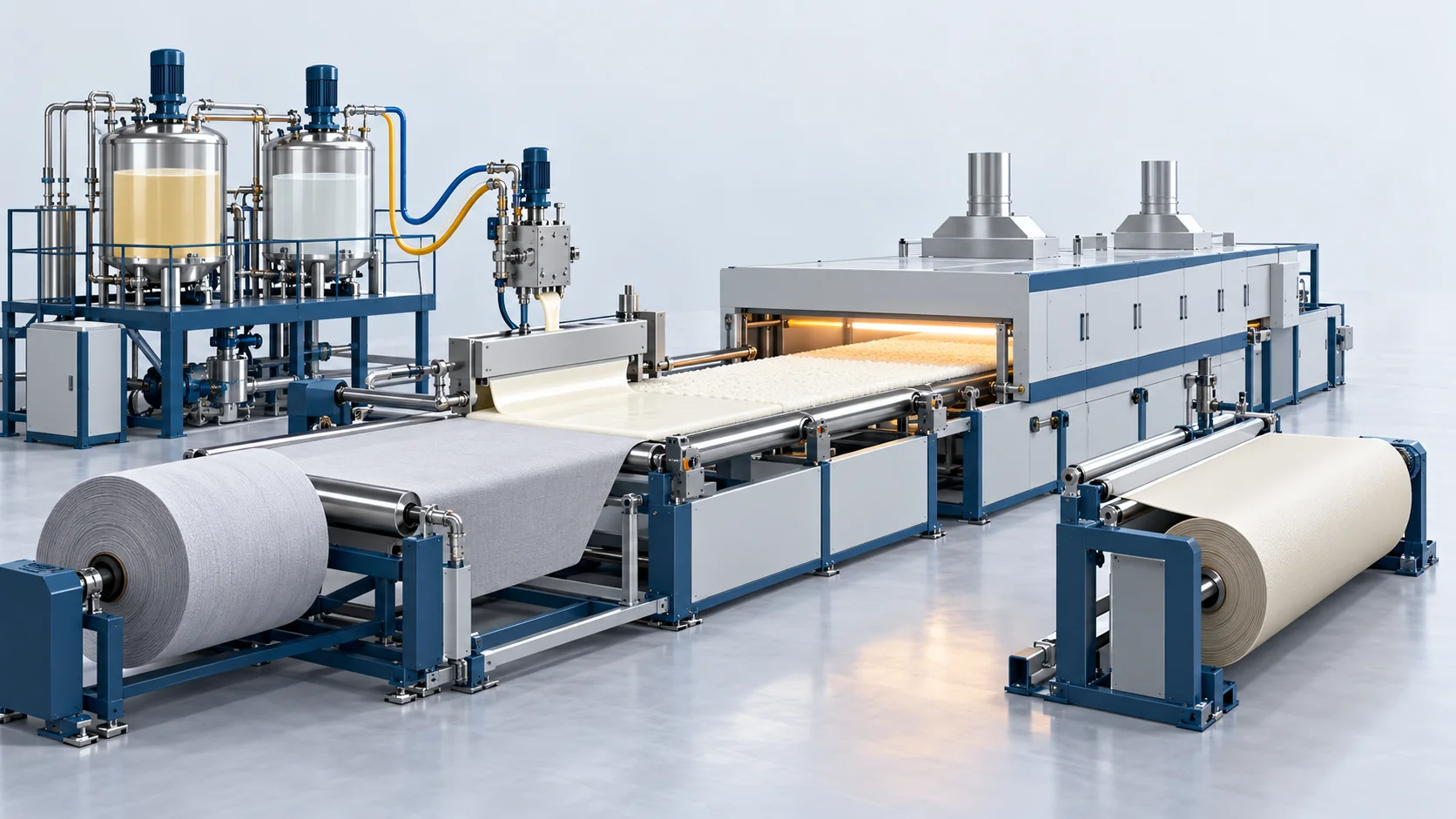 Solvent-Free PU Foaming and Coating Line Upgrade Project in China