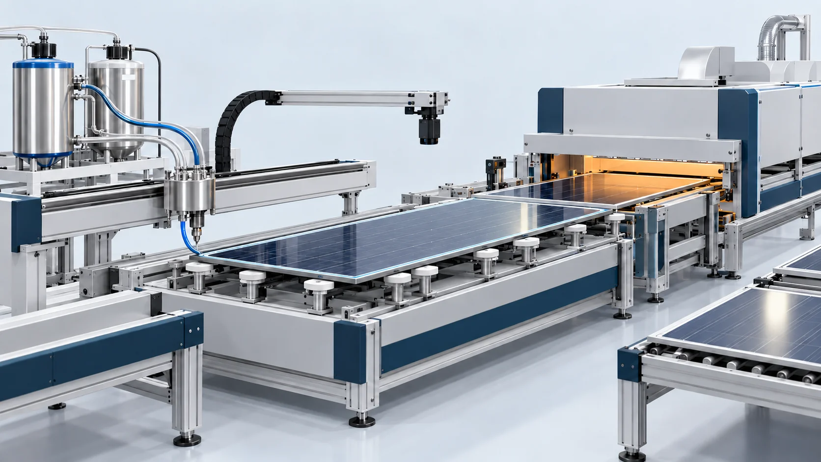 Perovskite Solar Framing Line Upgrade Project in China
