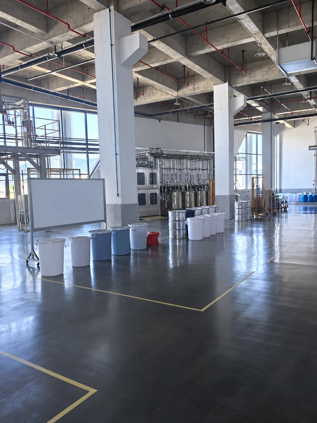 Synthetic Leather Material Batching Room Project