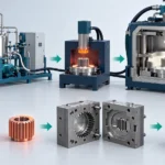 Metal-Core MC Nylon Gear Casting Solution