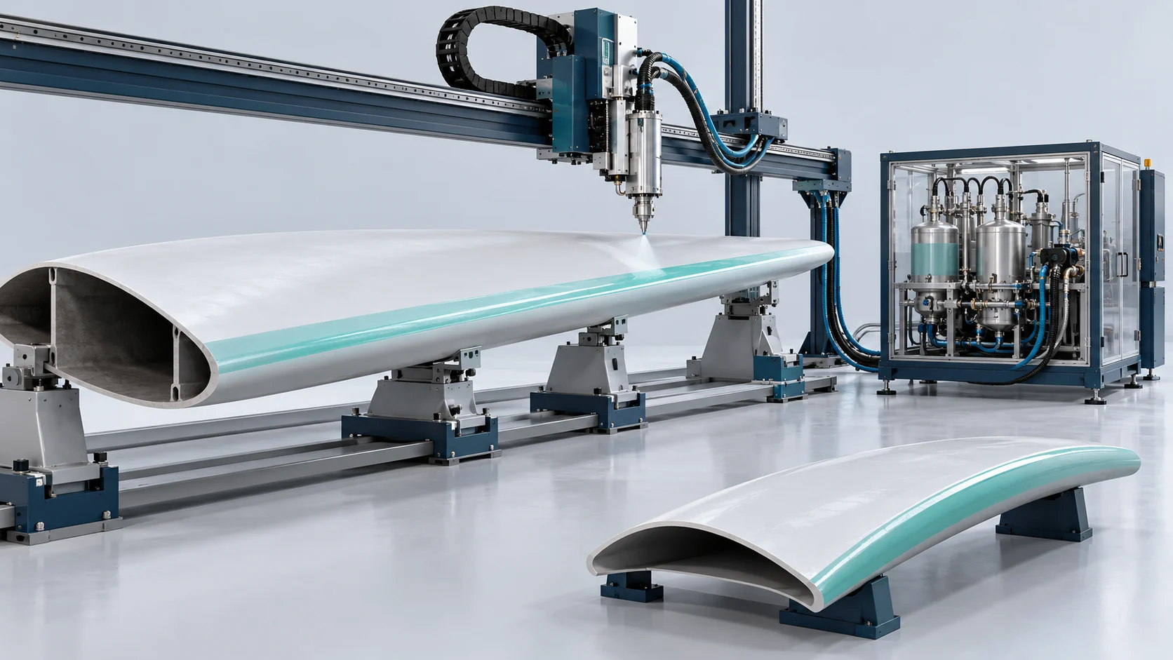 Wind Blade Leading-Edge Coating Project in China