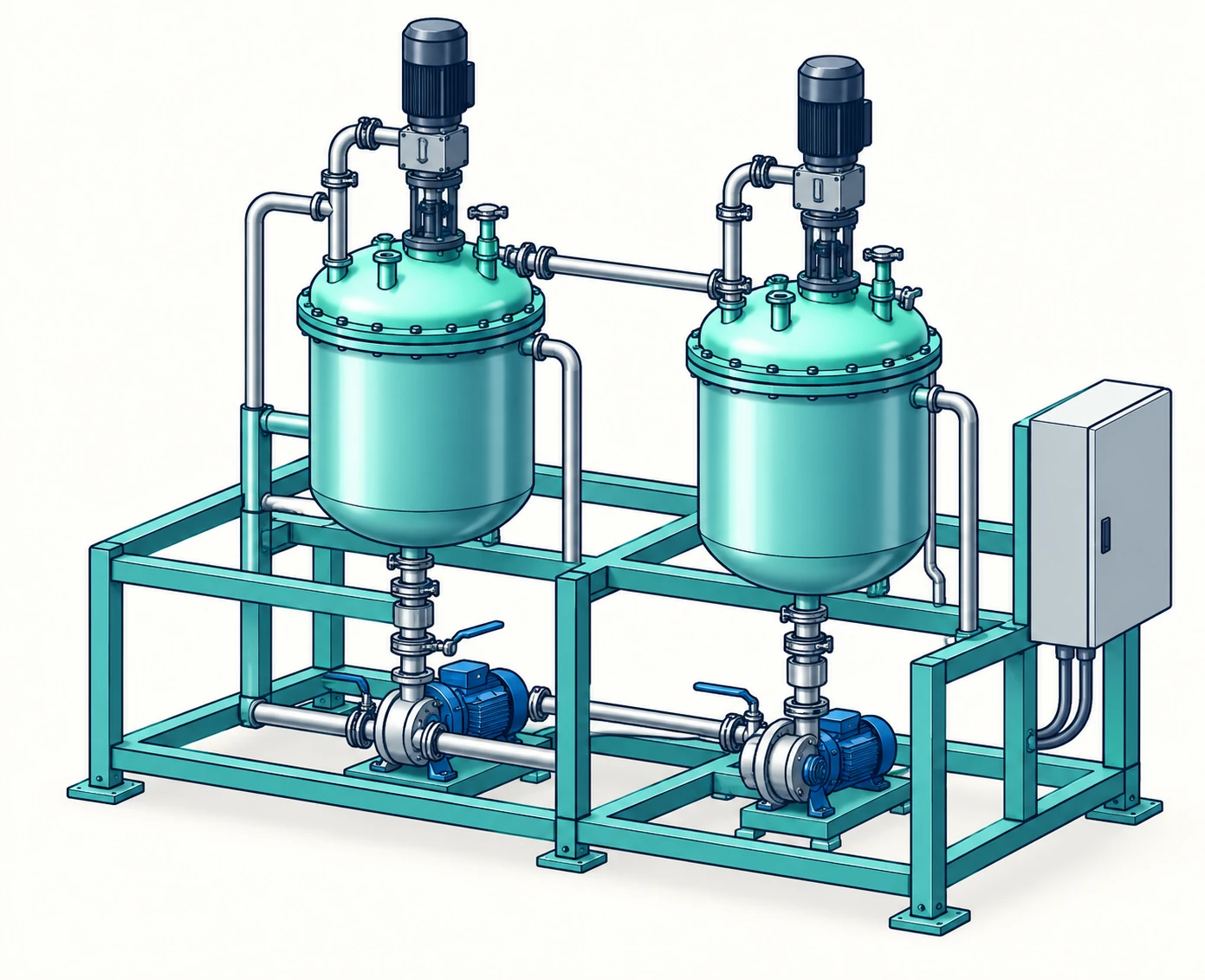 Concept illustration: Online Color Batching System Project