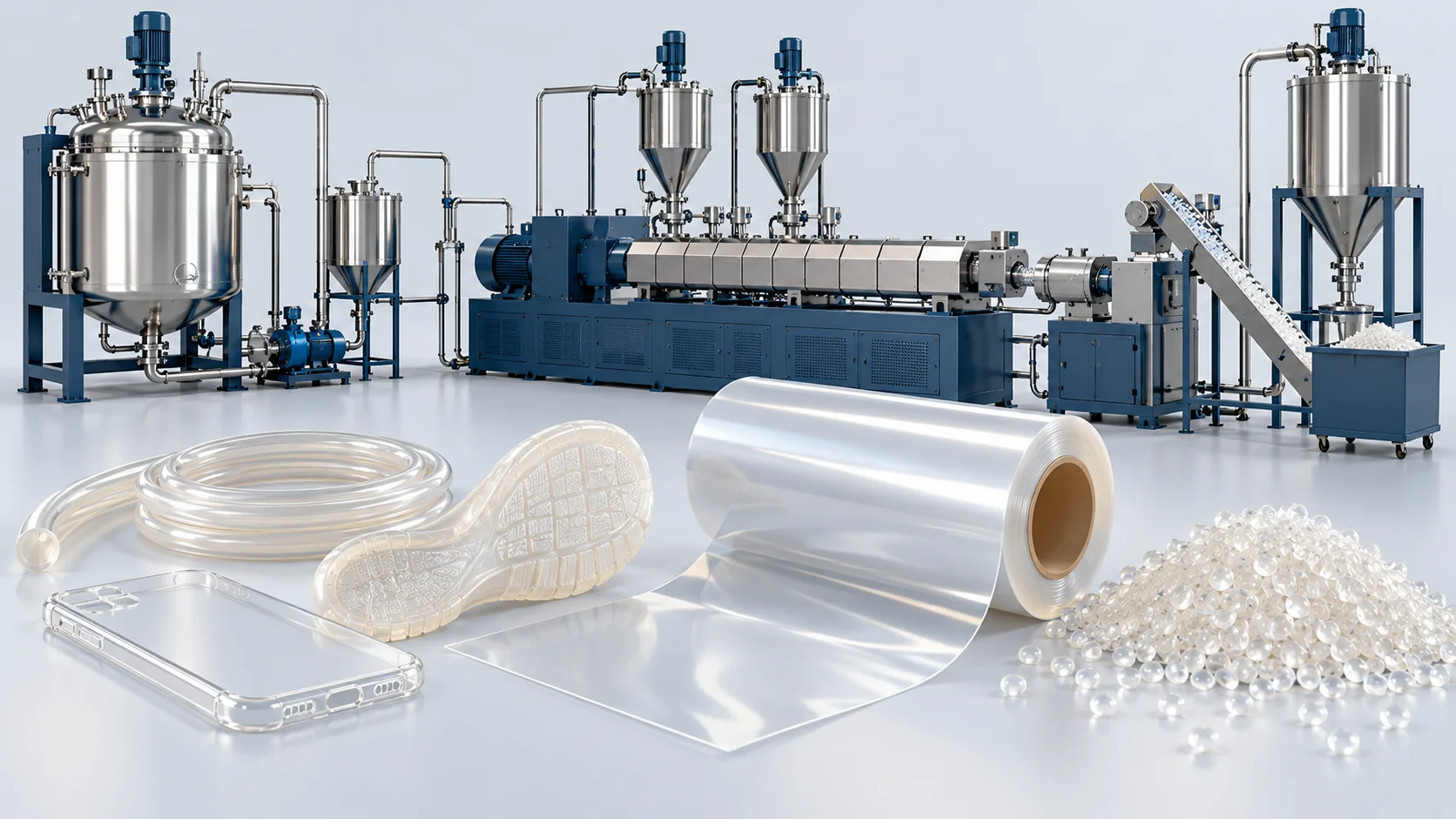 PPF Optical Aliphatic TPU Line Project in China