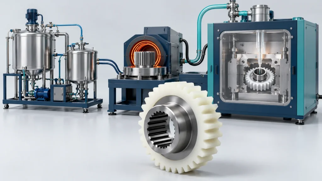 Concept illustration of Paper Mill Silent Gear In-Situ Line