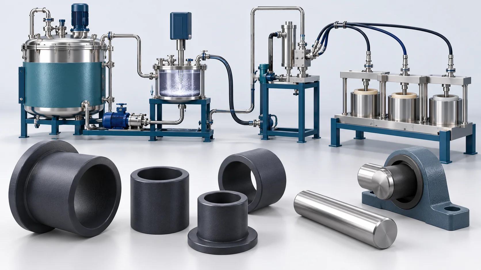 Port Dumper Self-Lubricating Bushing Line Project in China