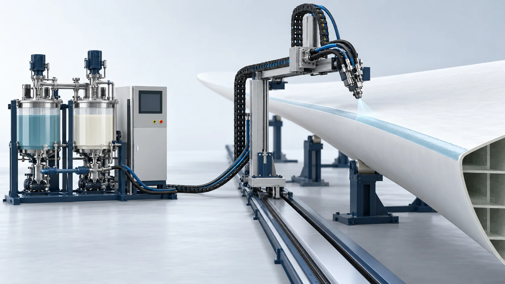 Polyaspartic Coating Application Configuration