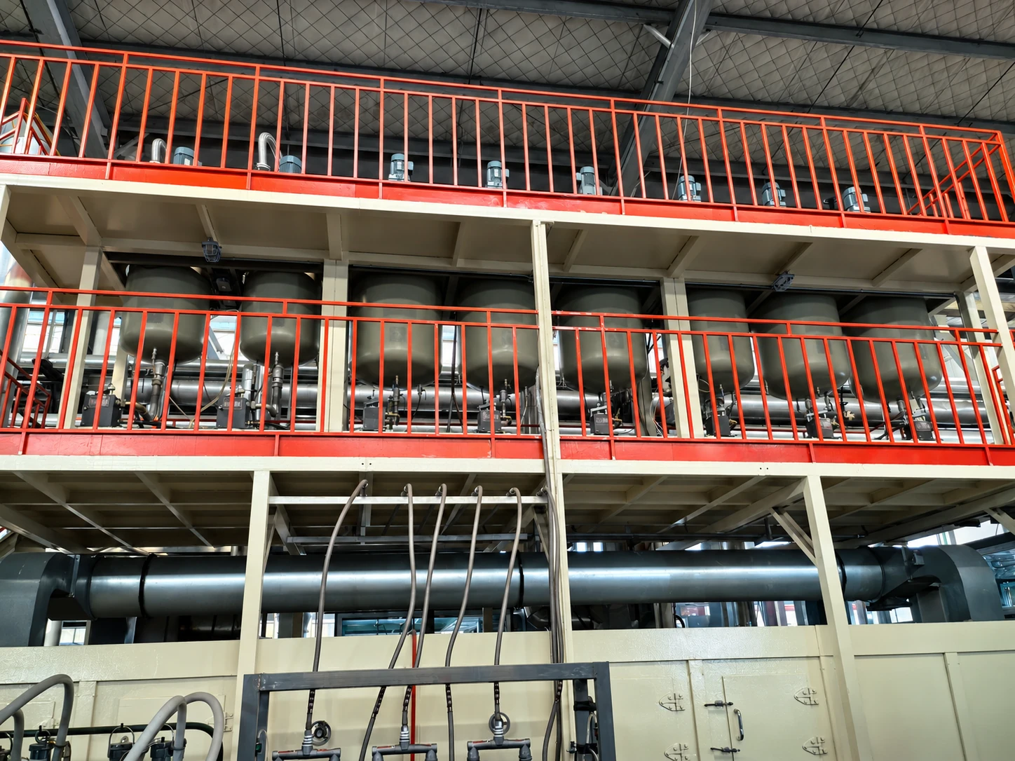 Anonymized solvent-free batching installation