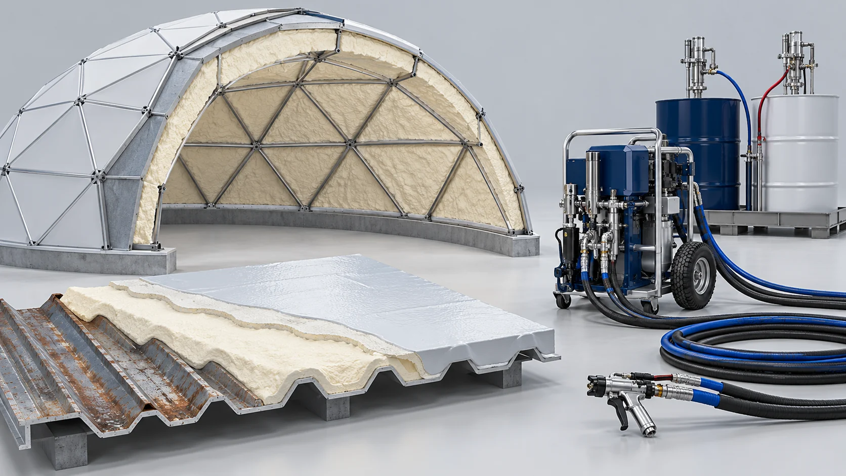Special-Structure and Retrofit PU Foaming Solution Banner background