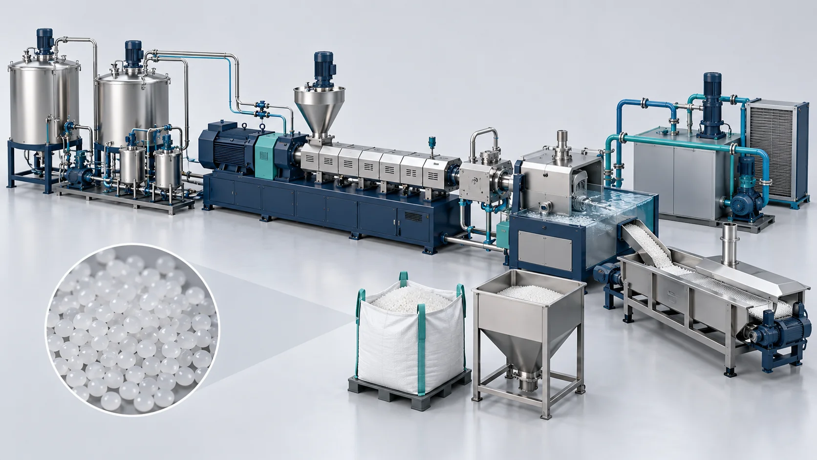 ETPU Precursor Pelletizing Solution Banner background