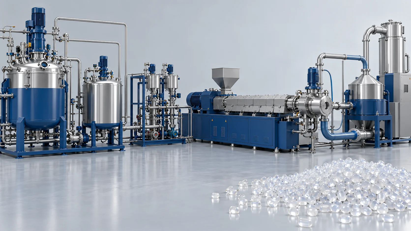 Two-Step TPU Prepolymer and Chain-Extension Solution Banner background