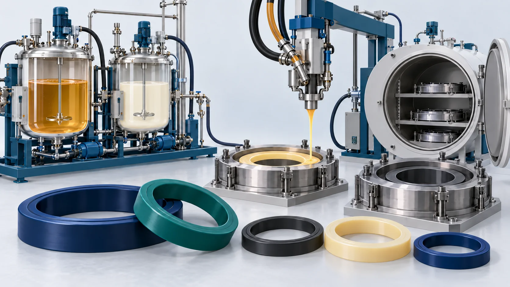 Hyper-Vacuum Bubble-Free Casting for Subsea Critical Seals