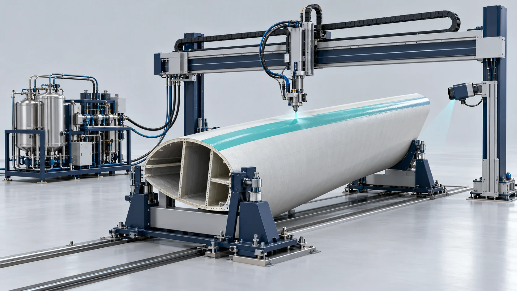 Wind Blade Leading-Edge Coating Solution Banner background