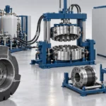 Construction Equipment Solid PU Wheel Molding Solution